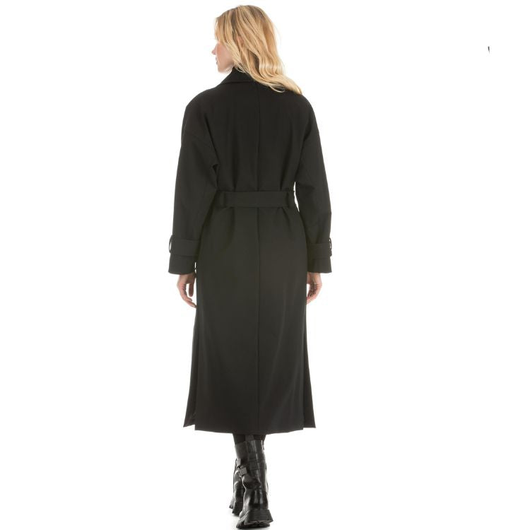 Gevoerde trench coat