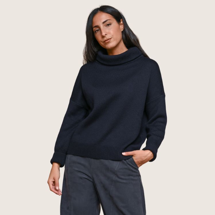 Merino Fine Knit Sweater – 100% Italian Merino Wool