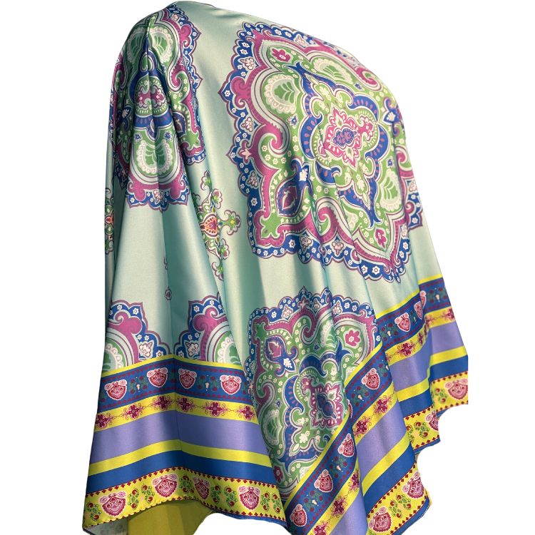 Asymmetrische top met print
