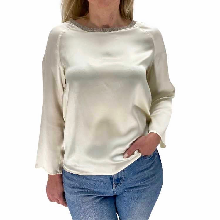 Zijde blouse
