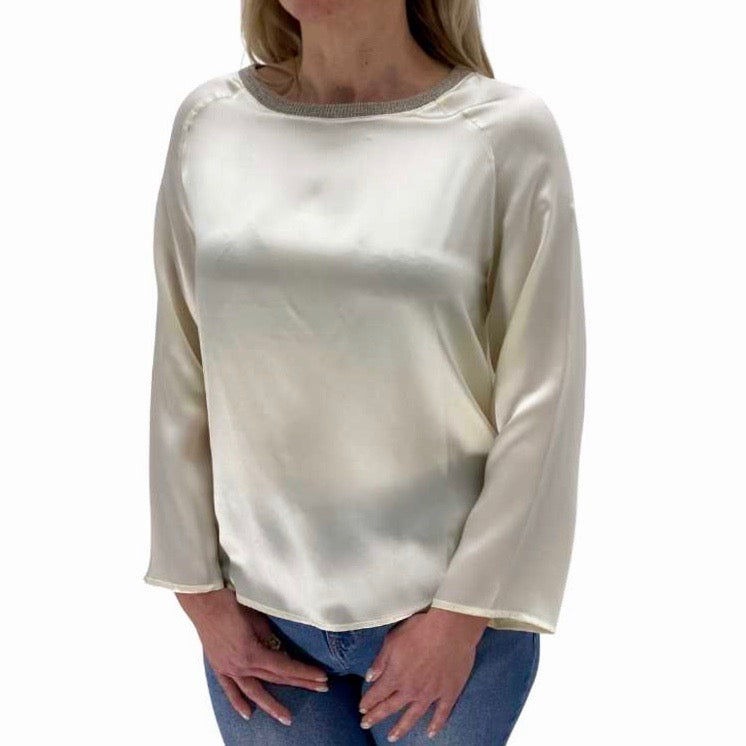 Zijde blouse
