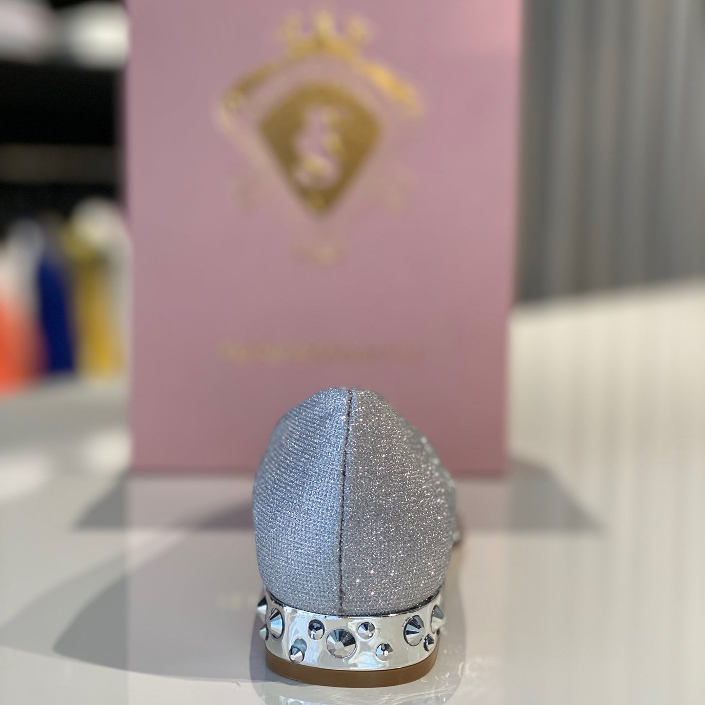 Feestelijke italiaanse dames schoenen - ballerinas