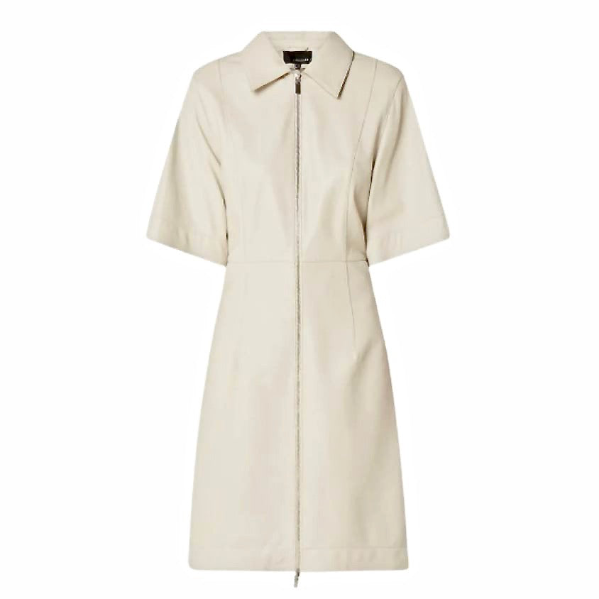 NYX midi kokerjurk van schapenleer Studio AR - by Arma