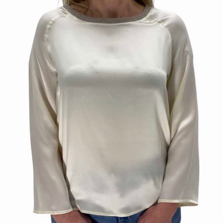 Zijde blouse