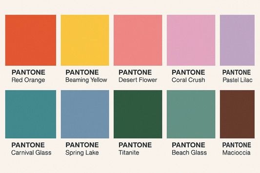 10 Must-Have Fashion Colors of Spring/Summer 2025 (according to Pantone)