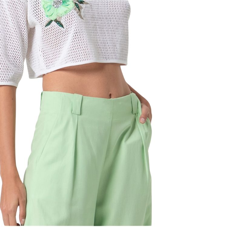 Palazzo pant with high waist