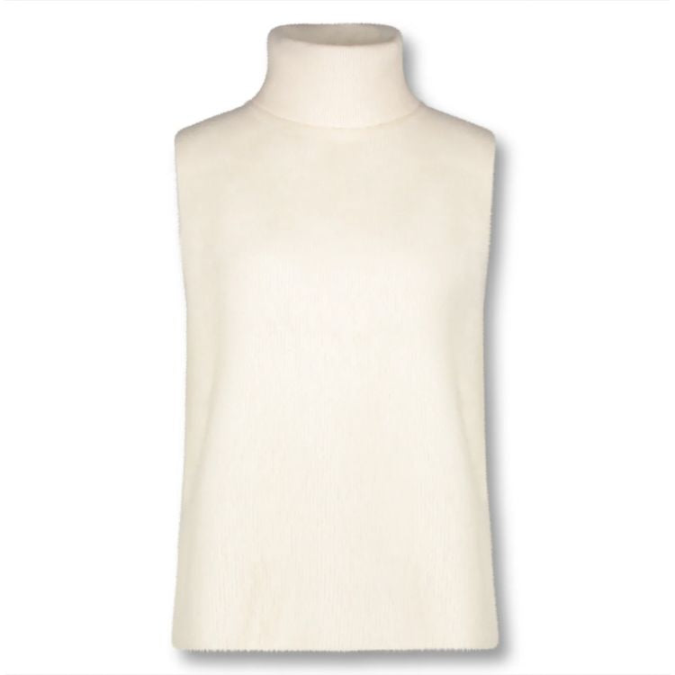 Blended mohair merino wol gilet