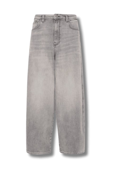 Fracomina Grey Balloon Denim Jeans