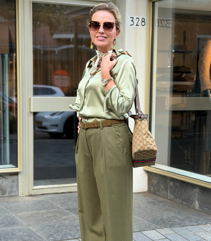 Aria Silk Blouse