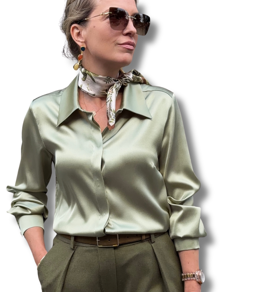 Aria Silk Blouse