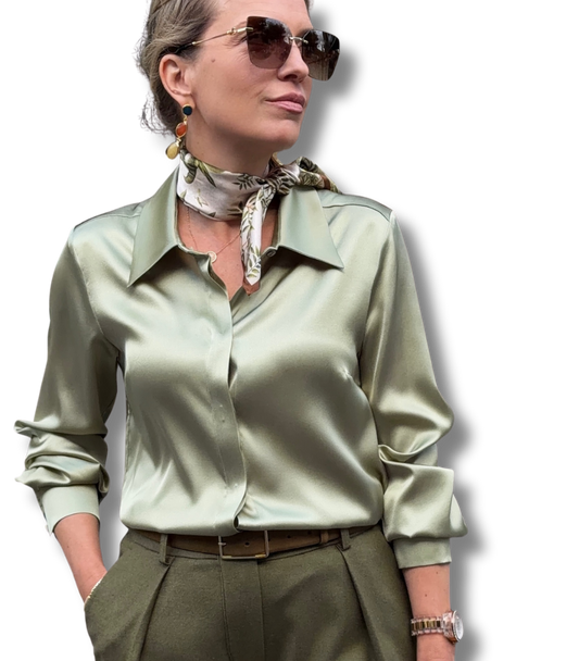 Aria Silk Blouse