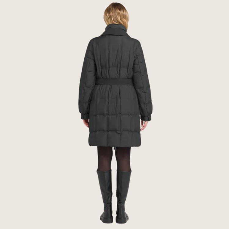 Zwarte Dons Trenchcoat – Made in Italy | Tijdloze Luxe Jas