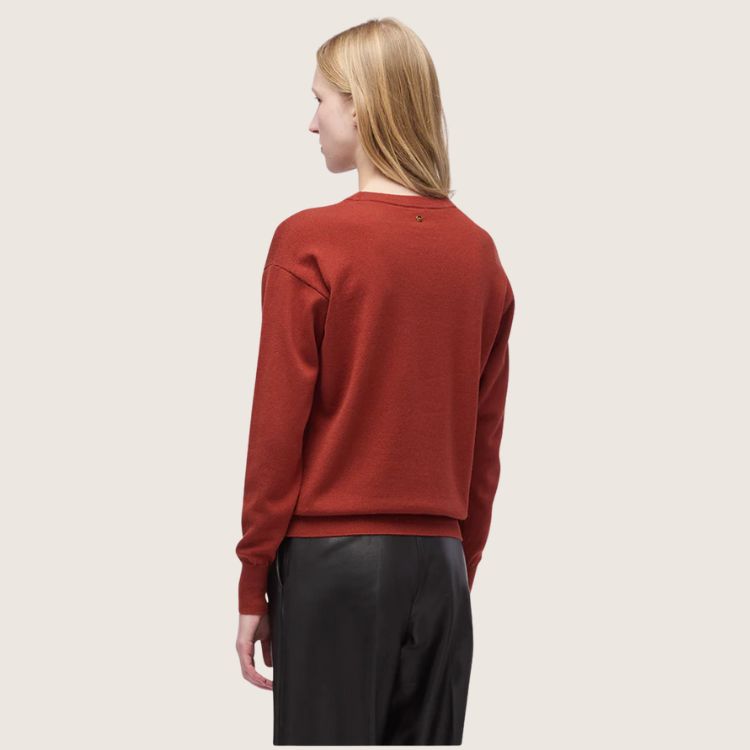 Warm Wool & Silk Crewneck Trui