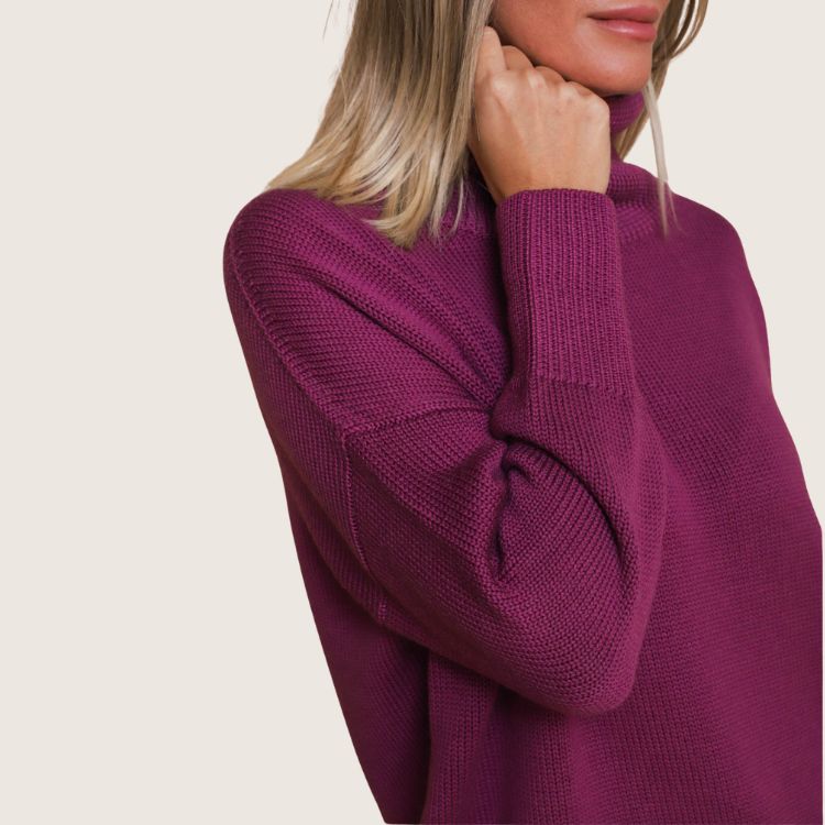 Merino Fine Knit Sweater – 100% Italian Merino Wool