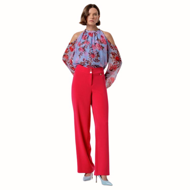 Zijden Blouse met Open Schouders – Subtiel Sensueel & Elegant | Fracomina