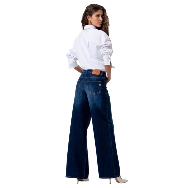 Denim Eva Pant Dark Blue