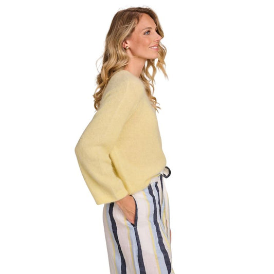 Alpaca Trui – Model Menta | Citrus Glow | Made in Italy