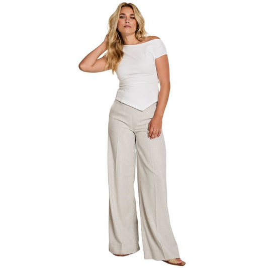 Lizzy Pantalon Lichtgrijs – City Program | Para-Mi