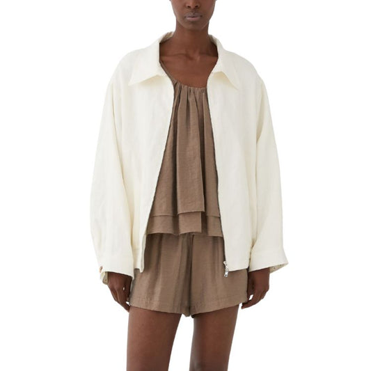 Oversized Linnen Zomerjas – 100% Linnen | ELEH Prato Italië