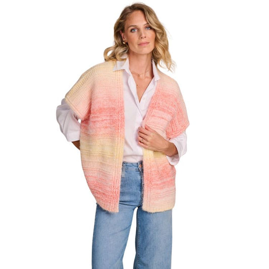 Multicolor Open Cardigan – Zachte Knit | Due Amanti
