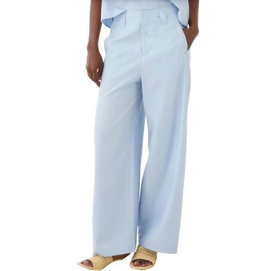 ELEH O-lijn Broek met Steekzakken – Hemelsblauw – Tencel Blend