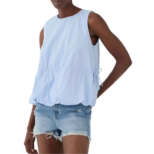 ELEH Top met Coulisse – Hemelsblauw – Gevoerd