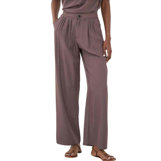 ELEH Palazzo Broek – Mauve – Luxe Blend met Glans