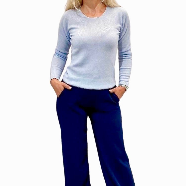 Cashmere blend trui